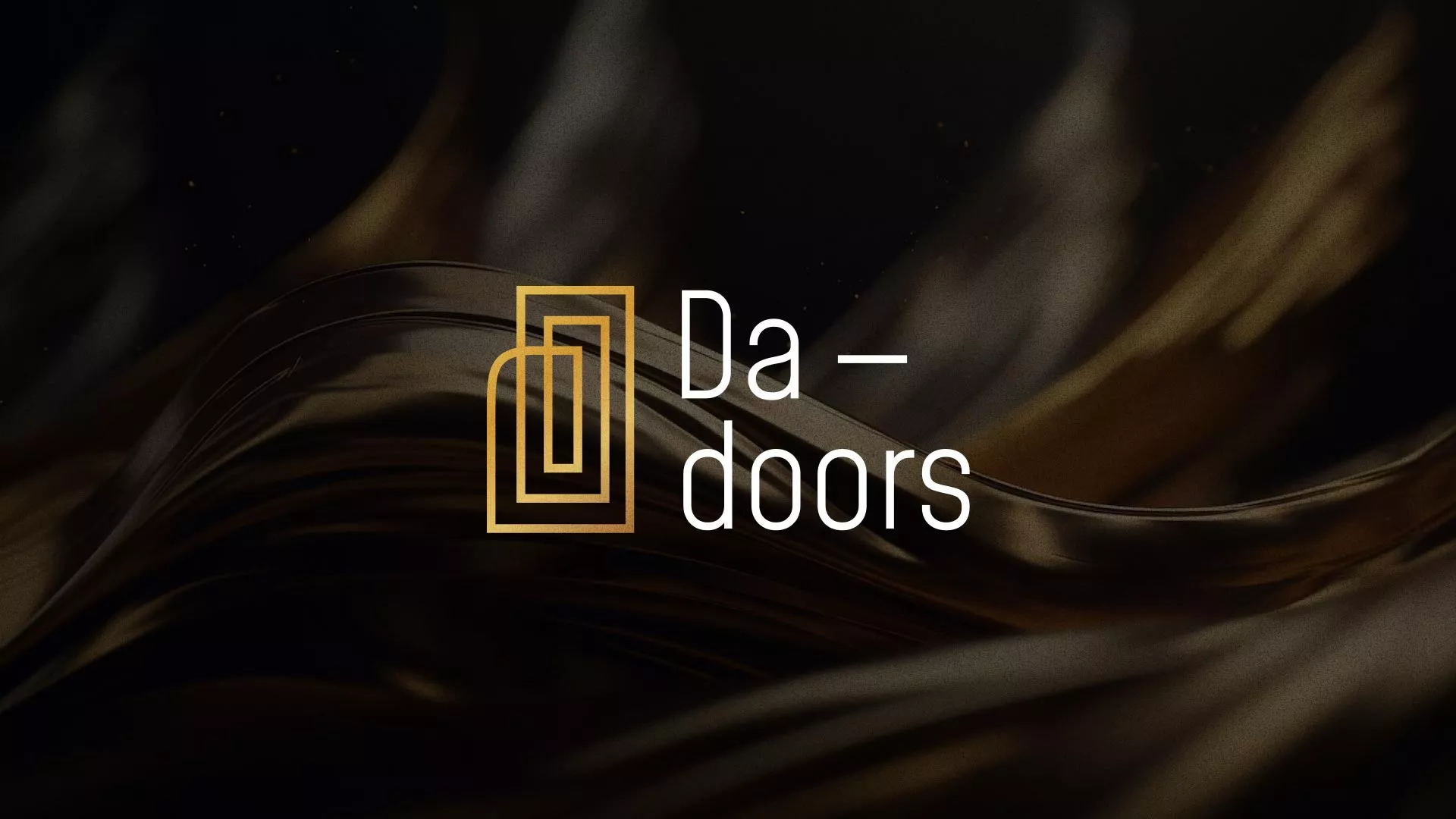 Разработка логотипа для компании «DA-DOORS» в Миассе